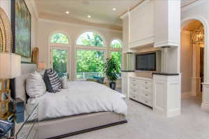Main floor Primary suite