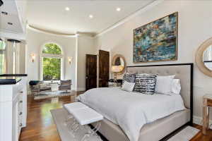 Main floor Primary suite