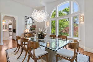 Spacious formal dining room