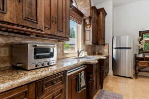 Guest house kitchen