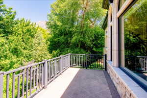 Peaceful deck off Primary suite