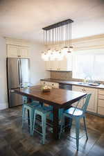 View of dining space