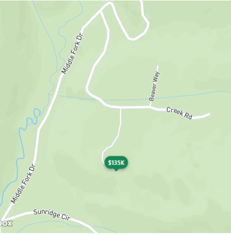 Map / location of property area