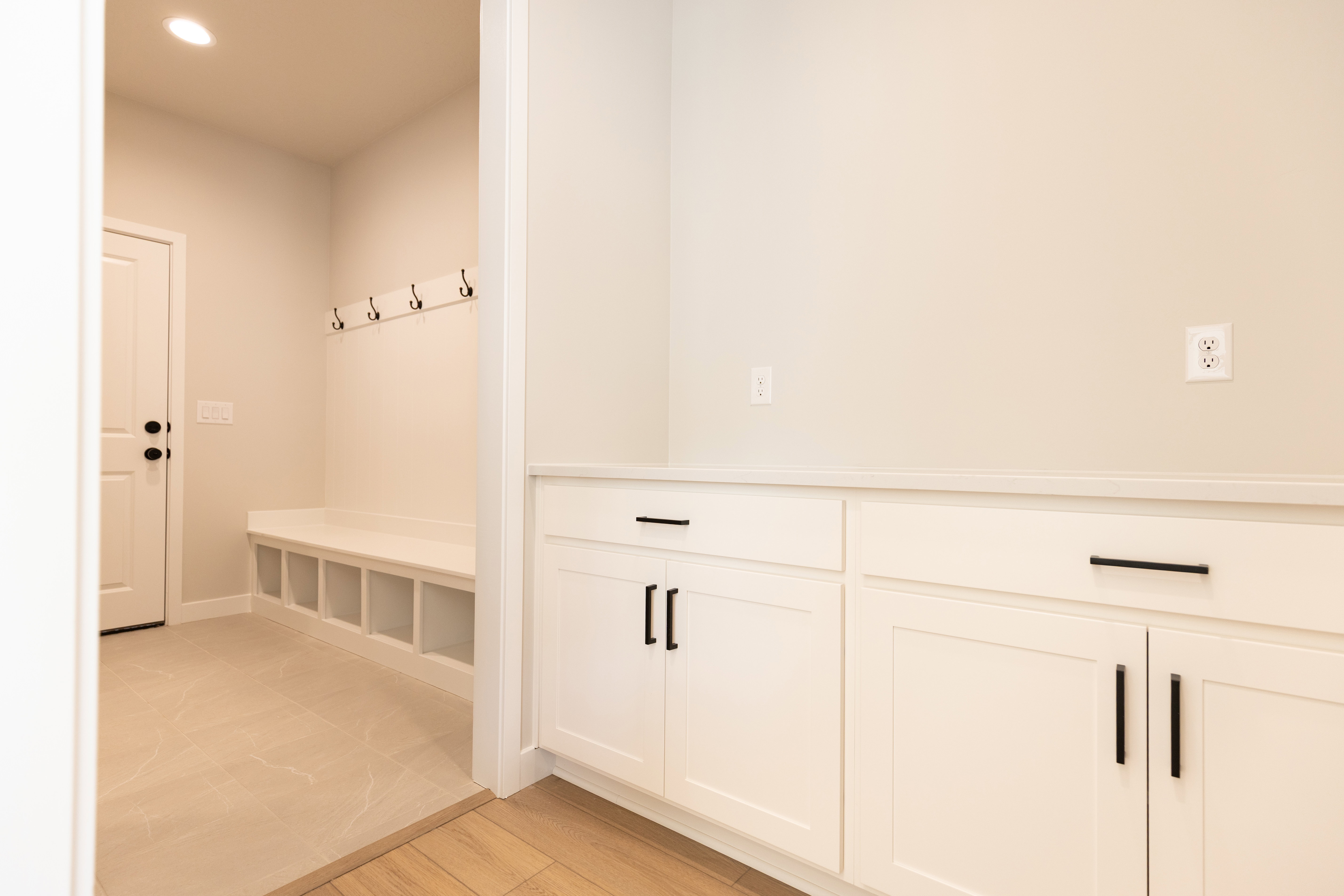 Mudroom and Butlers Pantry