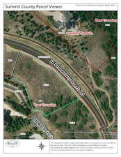 Aerial overview of property's location with property boundaries highlighted