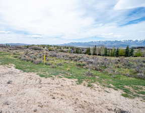 View of mountain backdrop