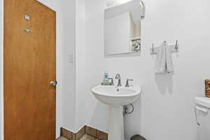 Bathroom with toilet