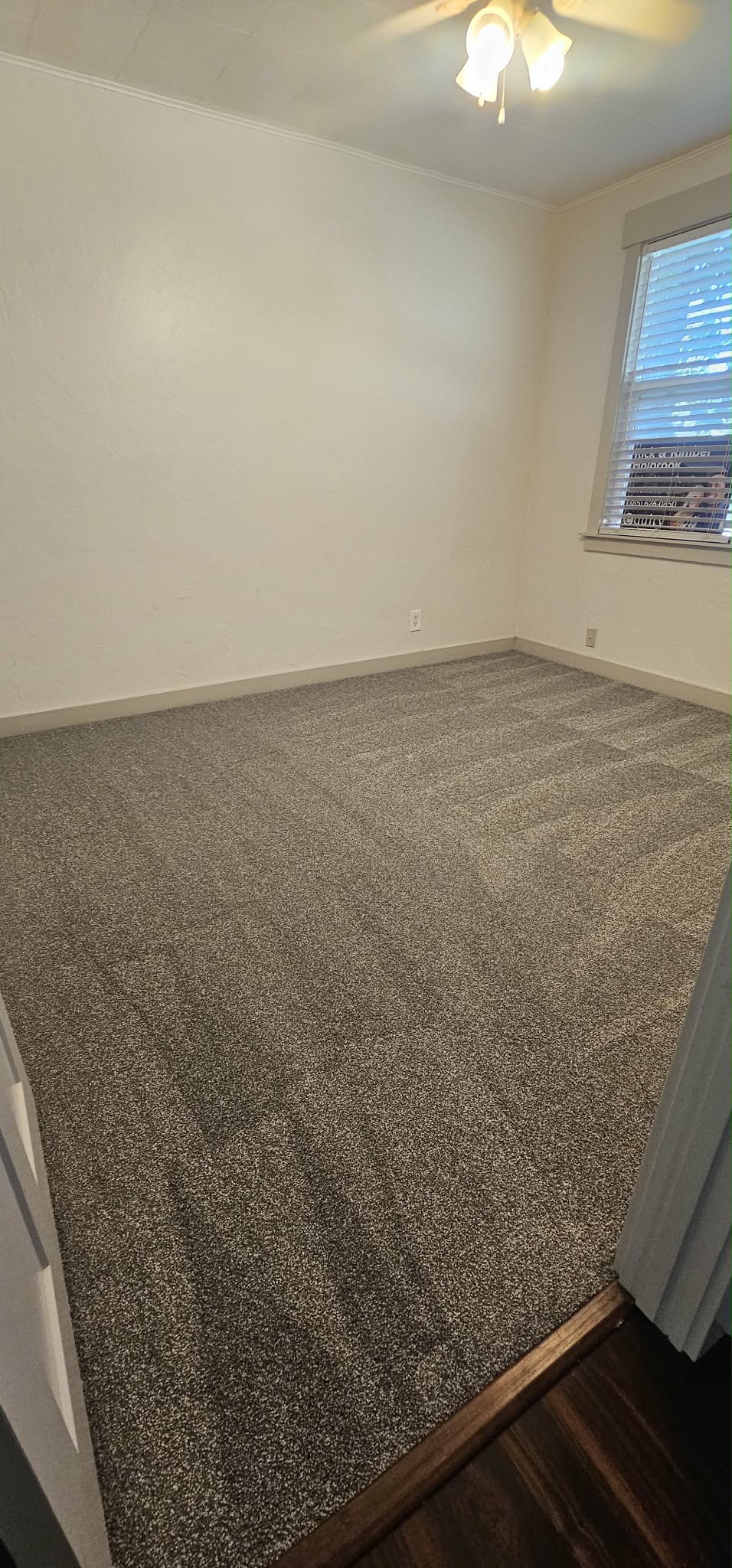 Brand new carpet installed 5/9/26