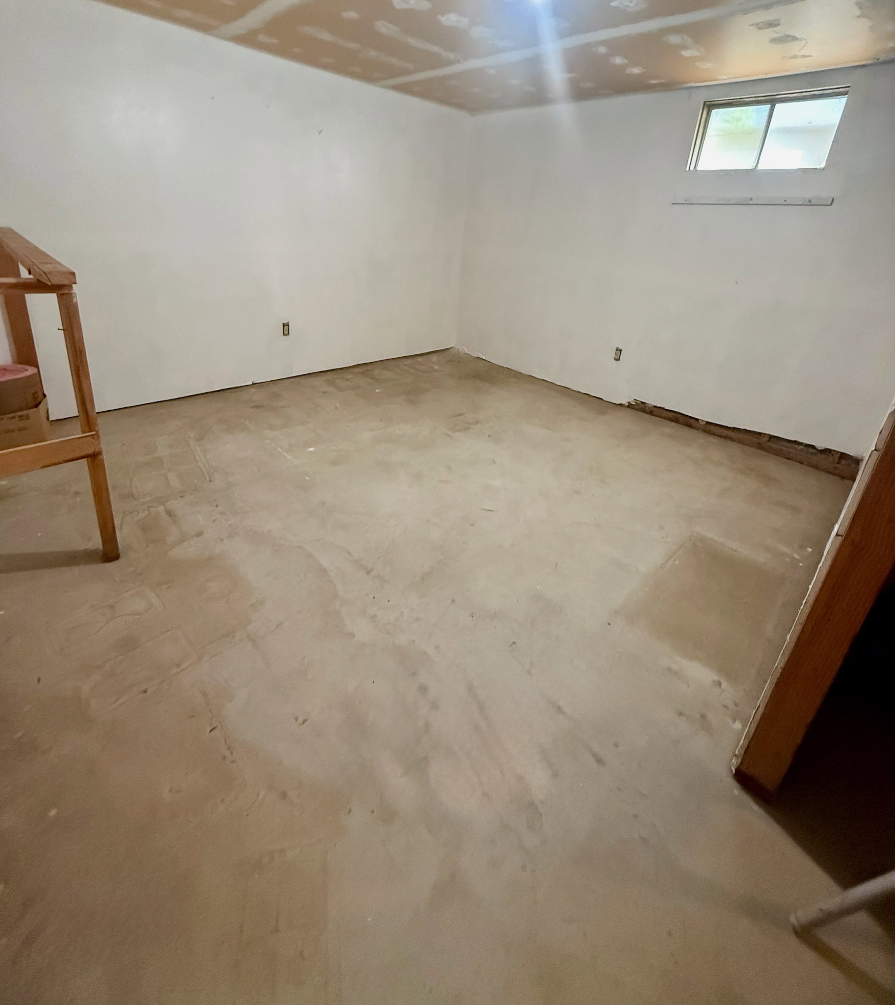 View of basement