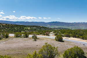 View of mountain backdrop