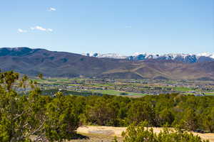 View of mountain background