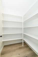 View of storage area