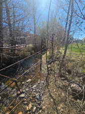 View of undeveloped land