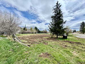 Street view looking East into the property