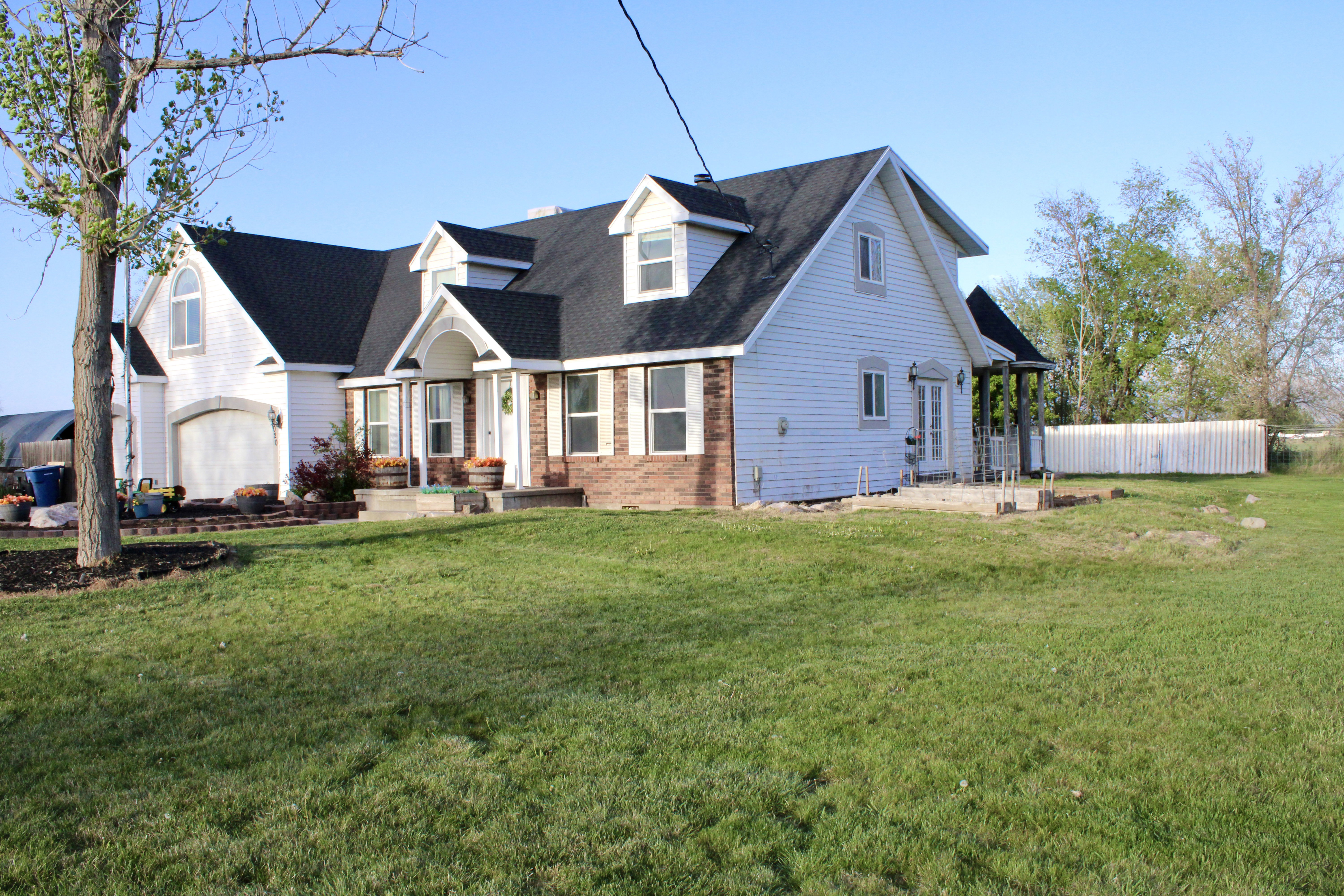 Cape cod-style house