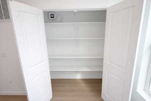 View of closet
