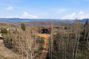 View of mountain backdrop