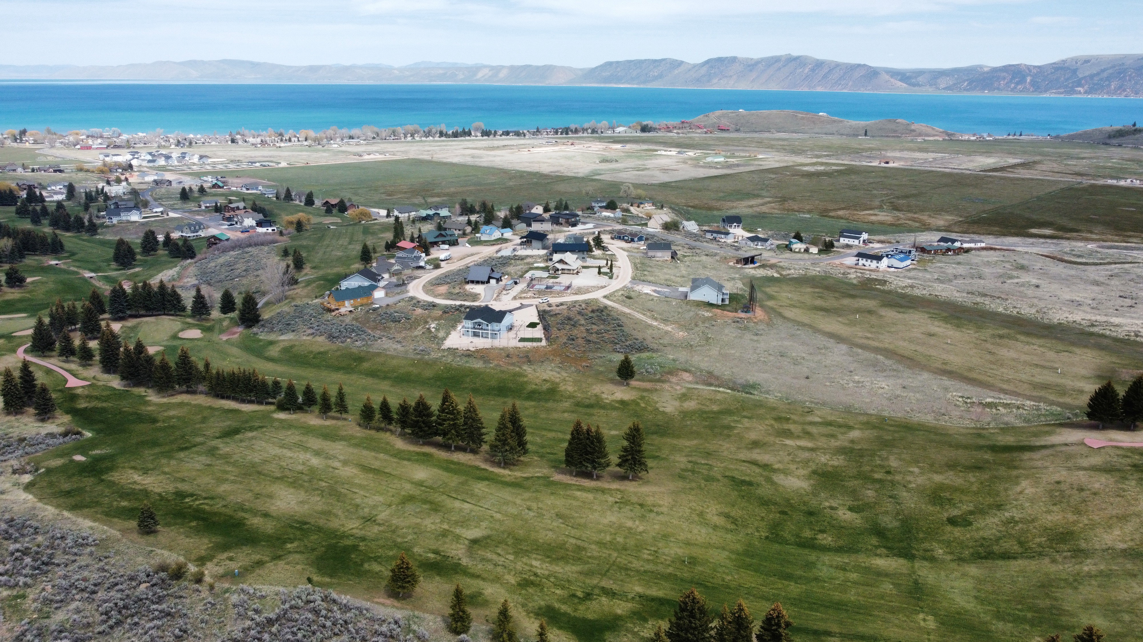View of rural area with a water and mountain view