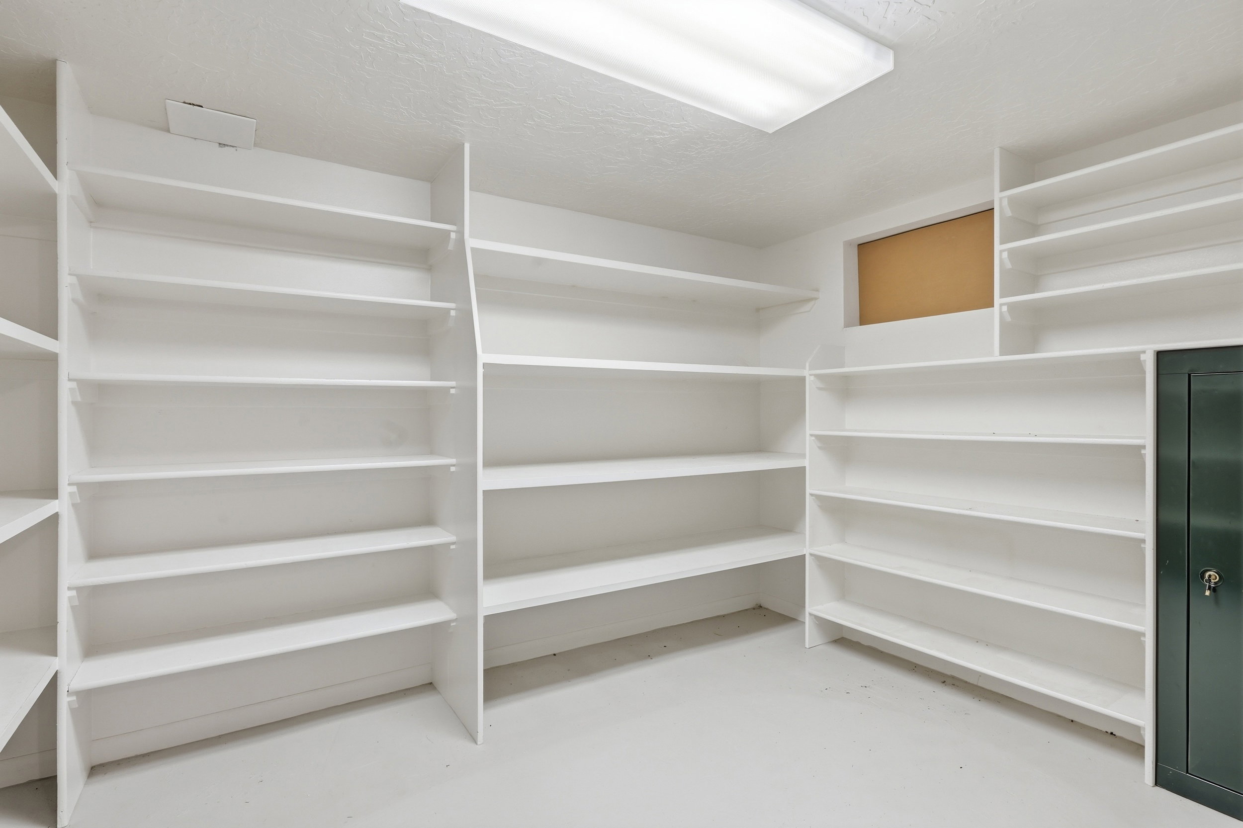 View of storage