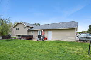 Private patio with hot tub (negotiable) and space to unwind—perfect for relaxing evenings watching the mountains blush at sunset.