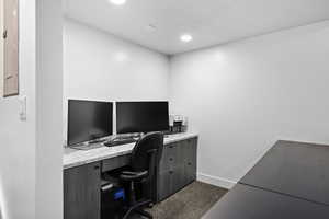 Dedicated home office space with built-in workspace and storage—perfect for working from home, studying, or managing daily life with ease.