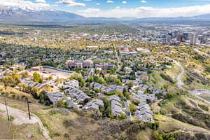 View of urban area featuring a mountainous background