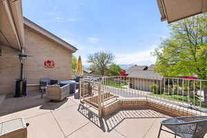 View of patio / terrace with outdoor seating