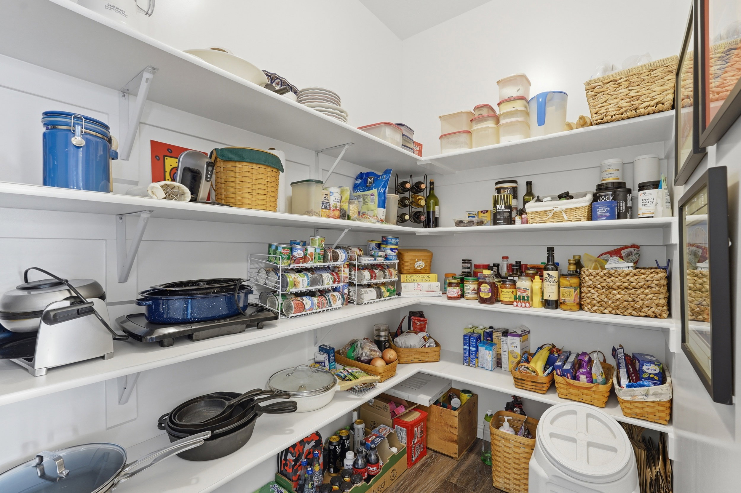 View of storage area