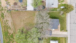Overhead / aerial view