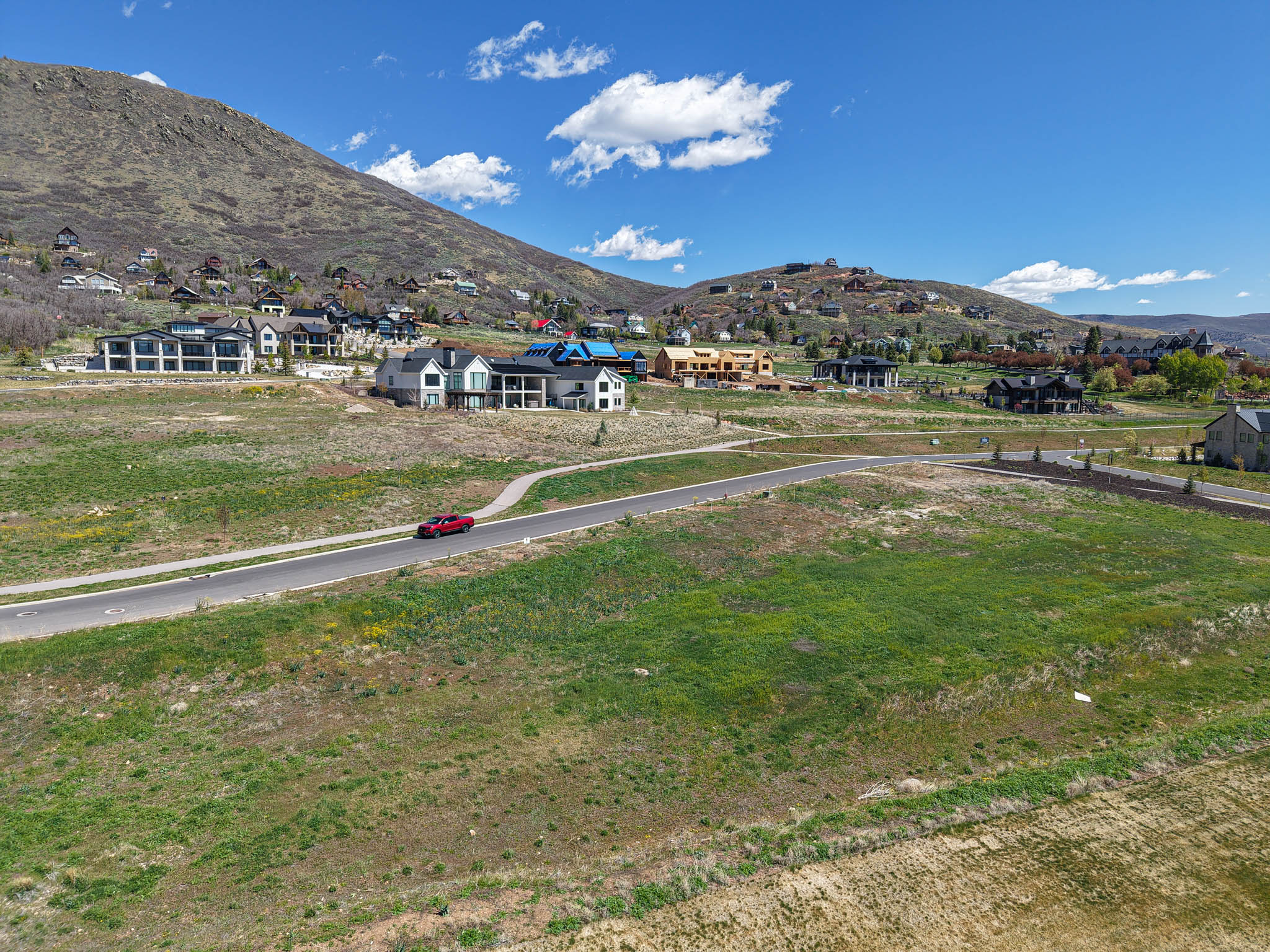 View of mountain background