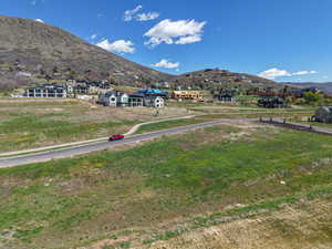 View of mountain background