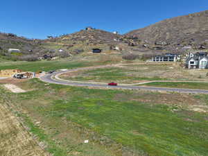 View of mountain background