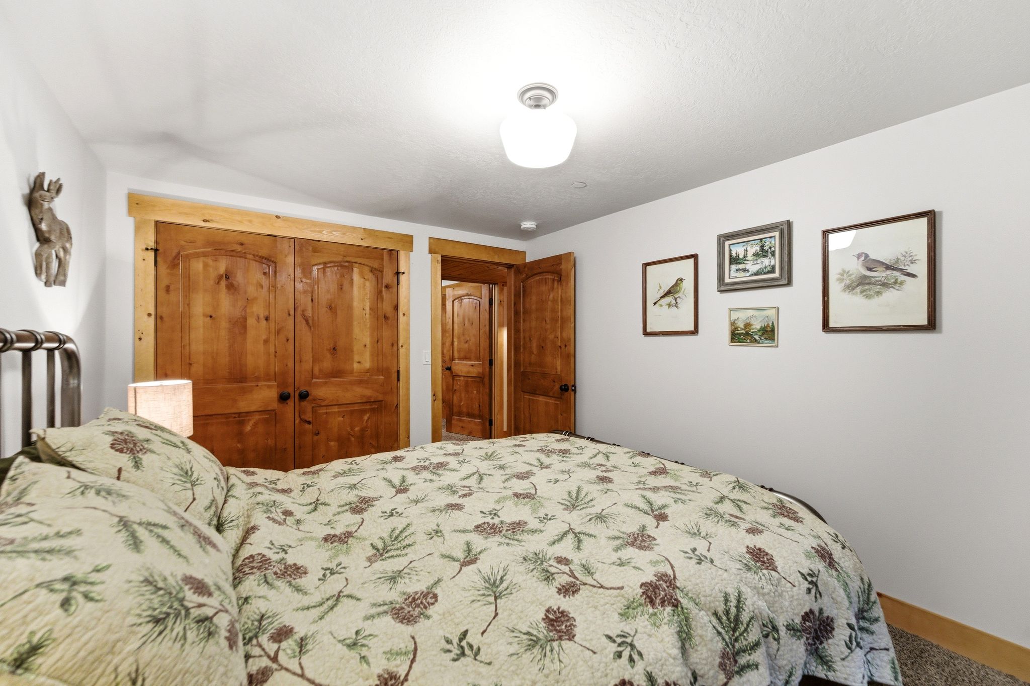 Bedroom with a closet