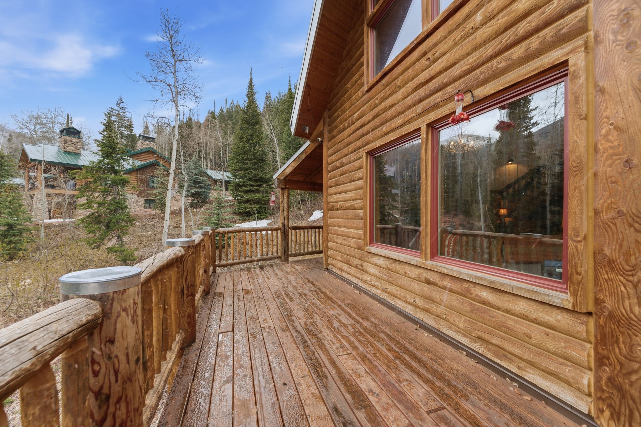 View of deck