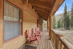 View of porch