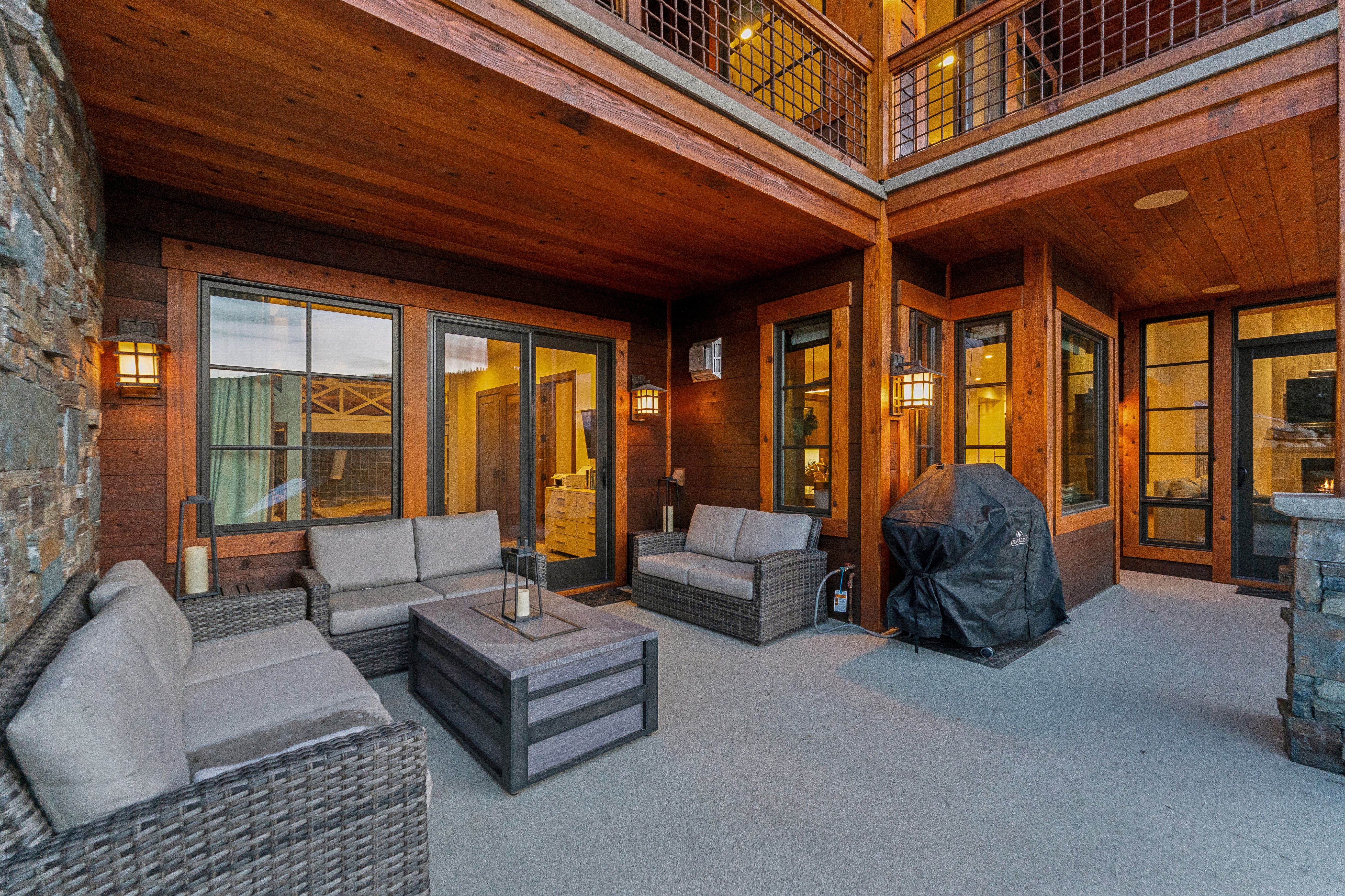 Patio / terrace with area for grilling, an outdoor hangout area, and a patio area