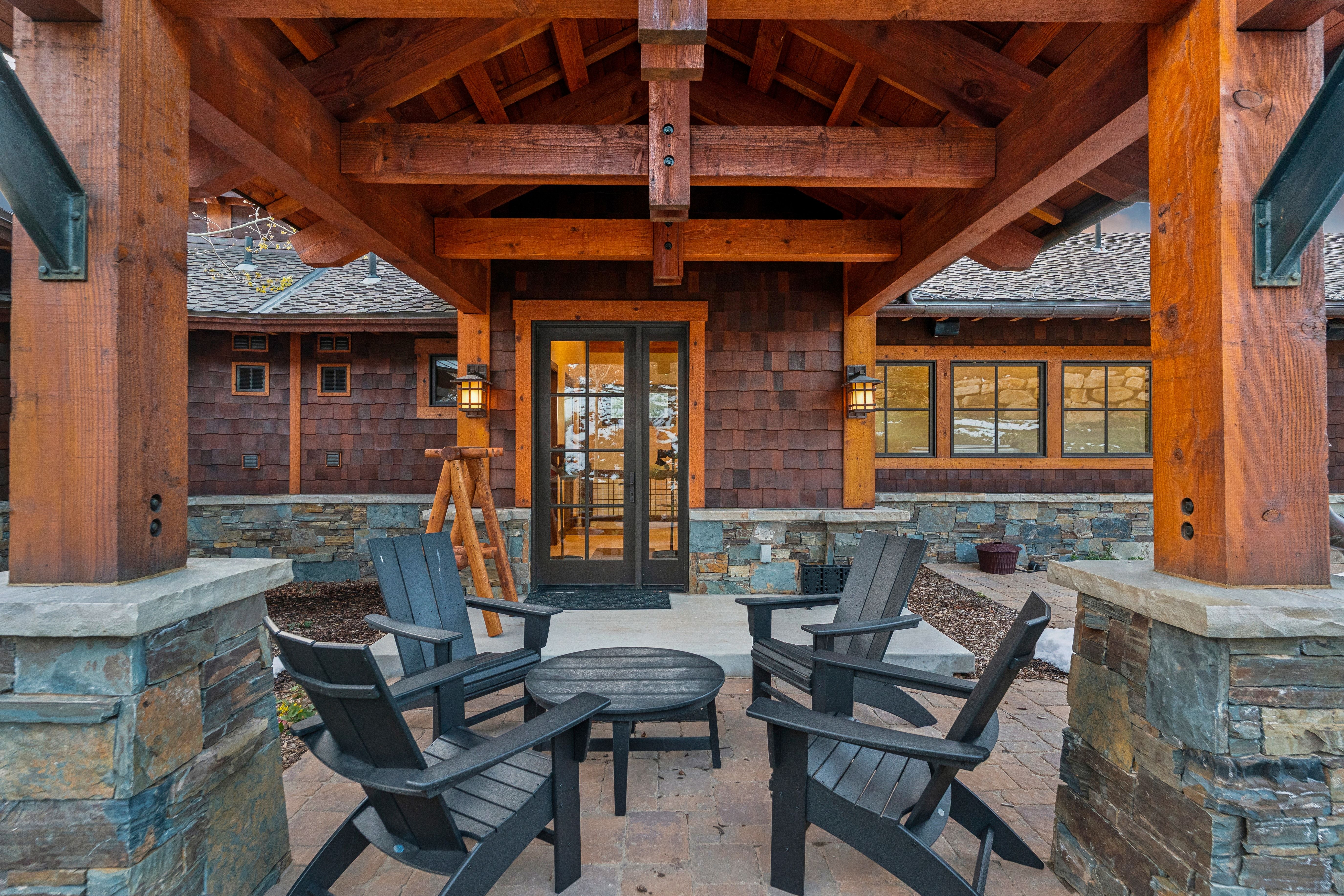 View of patio