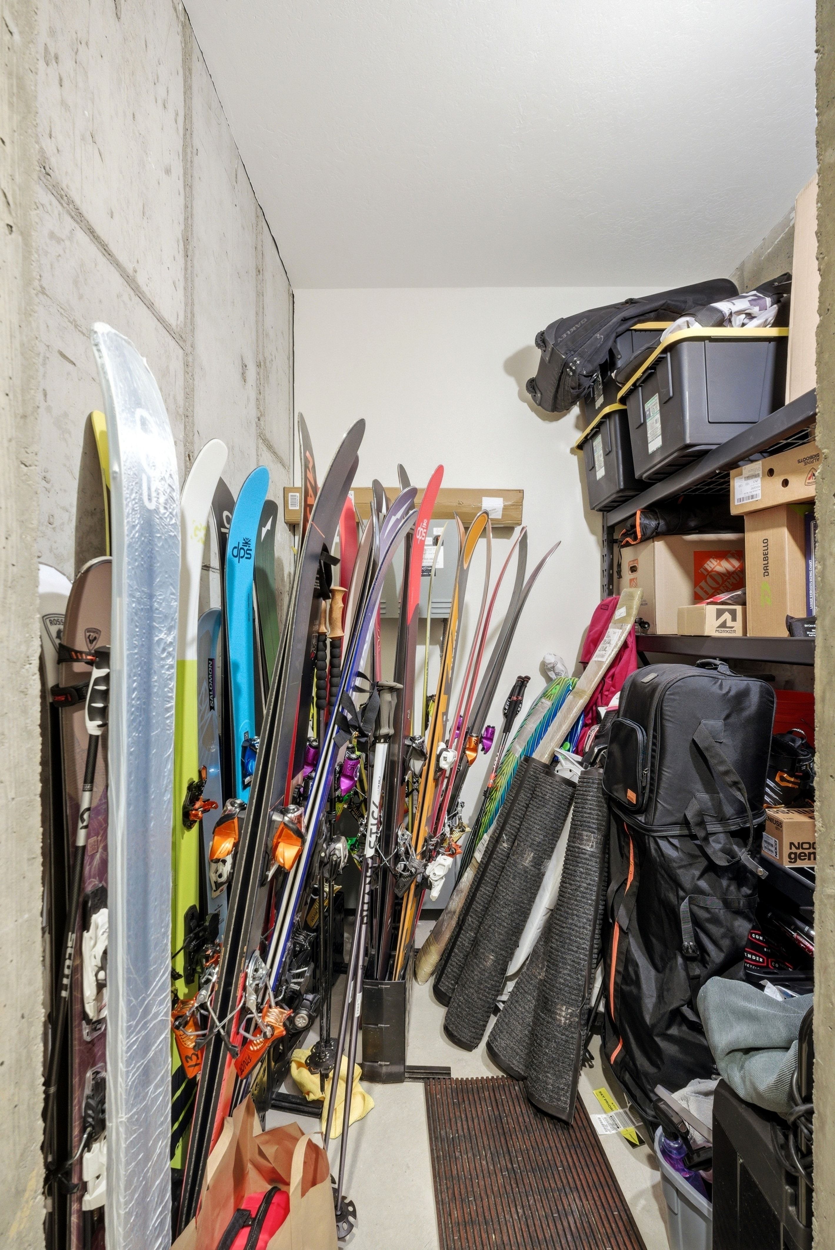 View of storage room