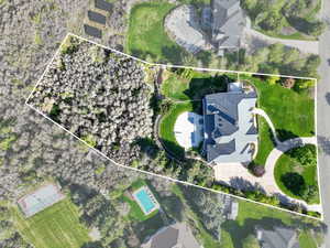 View of property location featuring property parcel outlined