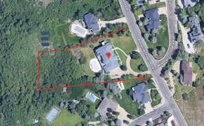 Map / location with property boundaries highlighted
