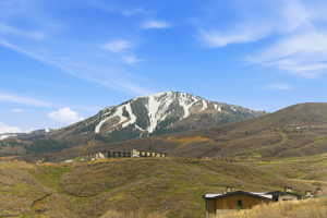 View of mountain backdrop