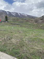 Mountain view featuring rural landscape