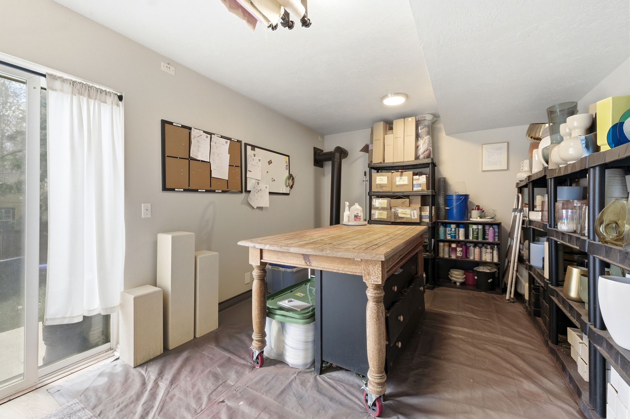 View of home office