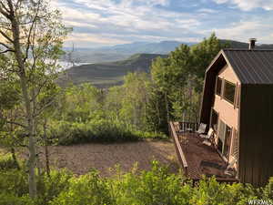 View of mountain backdrop