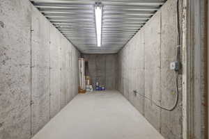 View of basement