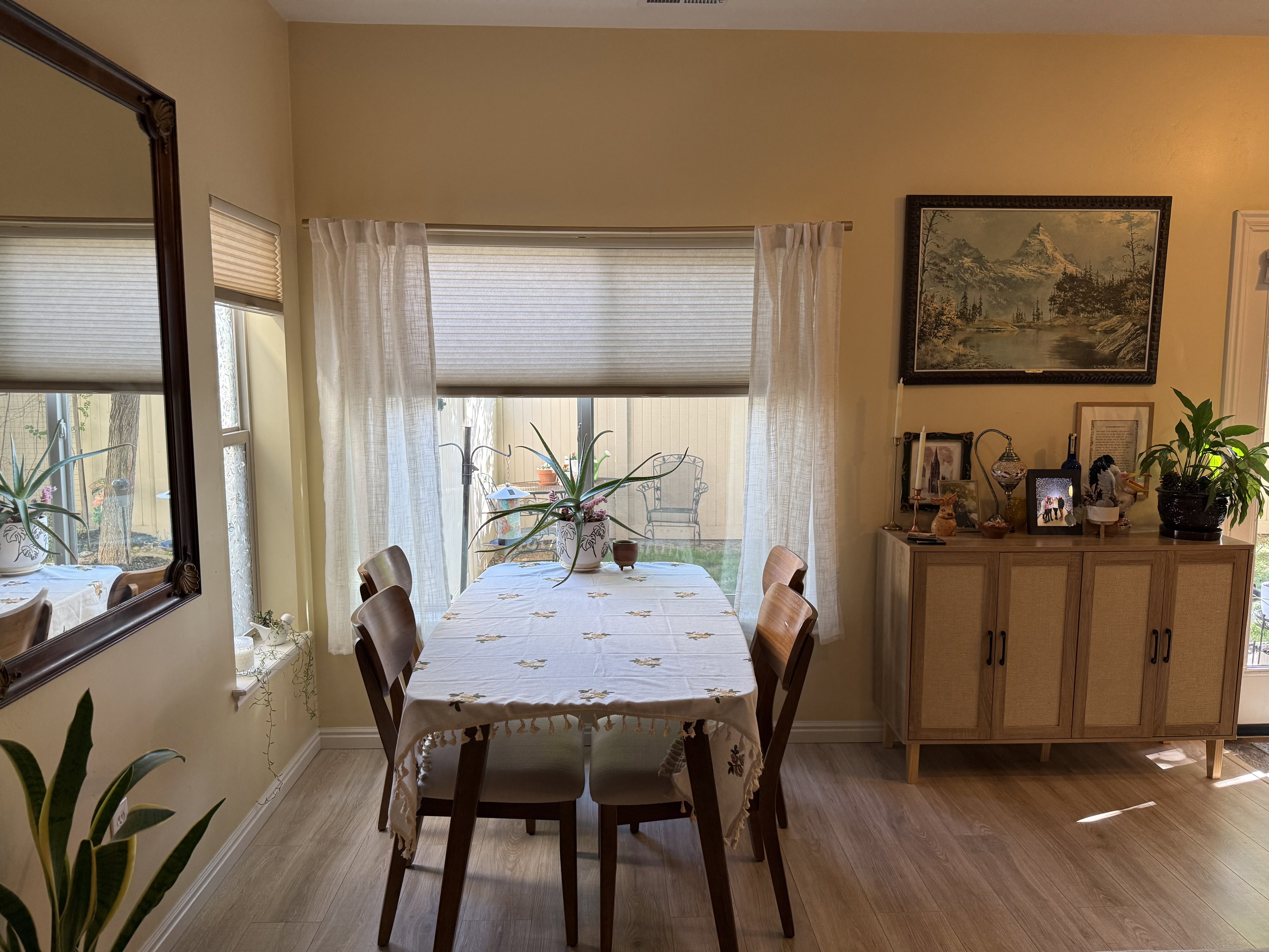 Dining room featuring wood finished floors