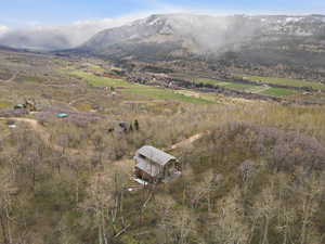 View of mountain background