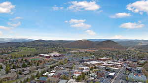 Drone / aerial view of mountains
