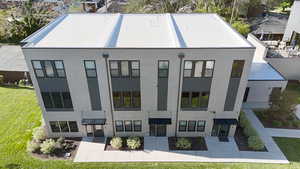 Aerial View of Front, Looking South