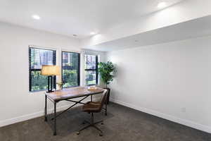 Main Level Bedroom Overlooks Front Yard